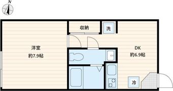 DecorBlocco中野鷺ノ宮の間取り画像