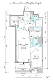 パークタワー勝どき サウス棟の間取り画像