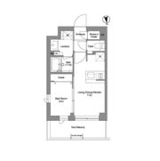 コンフォリア戸越公園の間取り画像