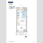 プラウドフラット日本橋大伝馬町の間取り画像