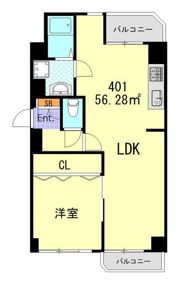 エイタイマンションの間取り画像