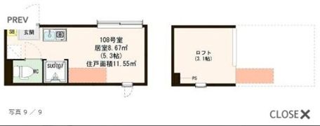 ハーモニーテラス桜上水Ⅲの間取り画像