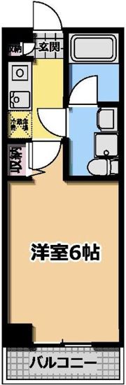 ラ・ヴィスタ西新宿の間取り画像