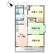 プラスパァ・Fの間取り画像