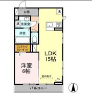 ヒルサイドの間取り画像