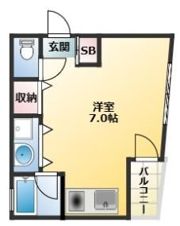 ペガサス神楽坂の間取り画像