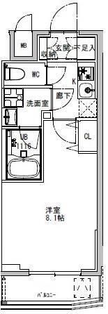 S－RESIDENCE両国parksideの間取り画像