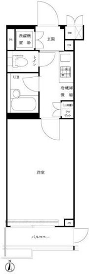 ルーブル練馬沼袋の間取り画像