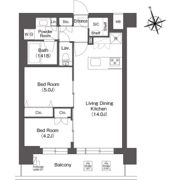 ルーウェ東大泉の間取り画像