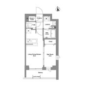 コンフォリア戸越公園の間取り画像