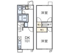 レオパレスリチェルの間取り画像