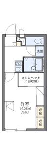 レオパレスYOSHINOの間取り画像