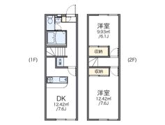 レオパレスセラフⅡの間取り画像
