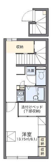 レオパレス長池の間取り画像