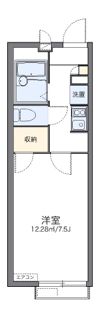 レオパレス友沢の間取り画像