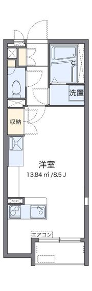 ミランダストーンイエロー加古川の間取り画像