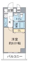 ユーズアーク明大前の間取り画像