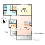 サンクレーブの間取り画像