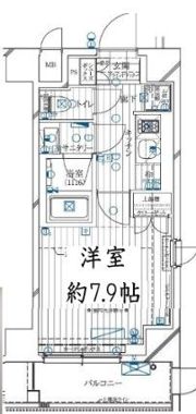レガリス用賀の間取り画像