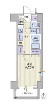 クレヴィスタ多摩川の間取り画像