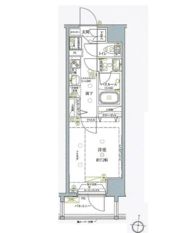 クレヴィスタ多摩川の間取り画像