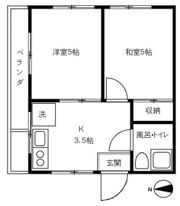 山田ビルの間取り画像