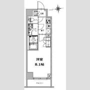 S-RESIDENCE三田慶大前の間取り画像