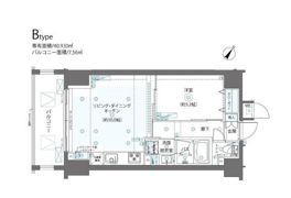 ZOOM日本橋浜町の間取り画像