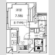 S-RESIDENCE月島の間取り画像