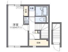 レオネクストKomiyaの間取り画像