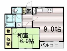 ハイツSUNの間取り画像