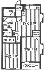 ナリッシュ落合の間取り画像