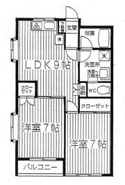 ナリッシュ落合の間取り画像