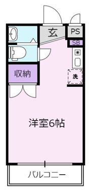 山洋ビルの間取り画像