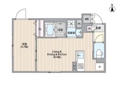 エルファーロ旗の台の間取り画像