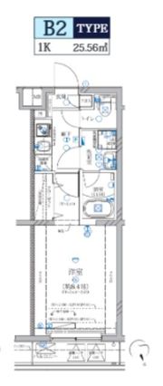 Alivis新江古田の間取り画像