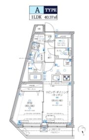 Alivis新江古田の間取り画像