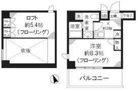 パディホームズ一口坂の間取り画像