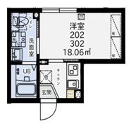 リージェンシー用賀の間取り画像