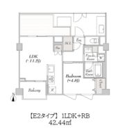 ルミーク北千住の間取り画像