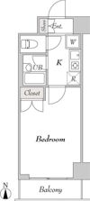 BluRock秋葉原の間取り画像