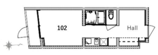 Circle Garden Kamataの間取り画像