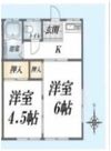 岡野ハイツの間取り画像