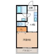 フローレンス中山Ⅱ－Bの間取り画像