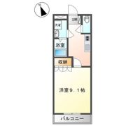 ベルメゾンⅡの間取り画像