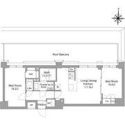 BPRレジデンス大島の間取り画像