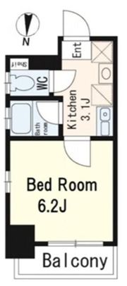 City Creation茅場町の間取り画像