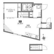 グランエッグス中野富士見町の間取り画像