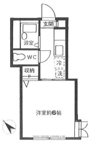 シャーメゾン学芸大の間取り画像