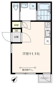 ウィンコーポ三田の間取り画像